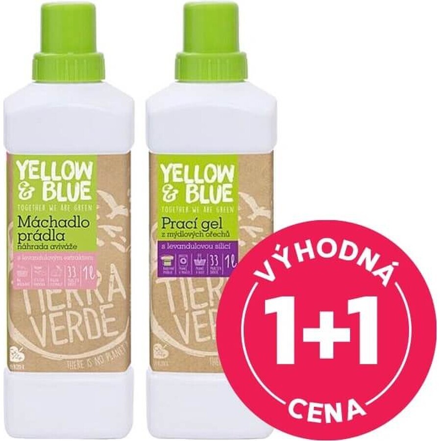 Tierra Verde Laundry Gel Lavender Lavender 1×1000 ml, laundry gel