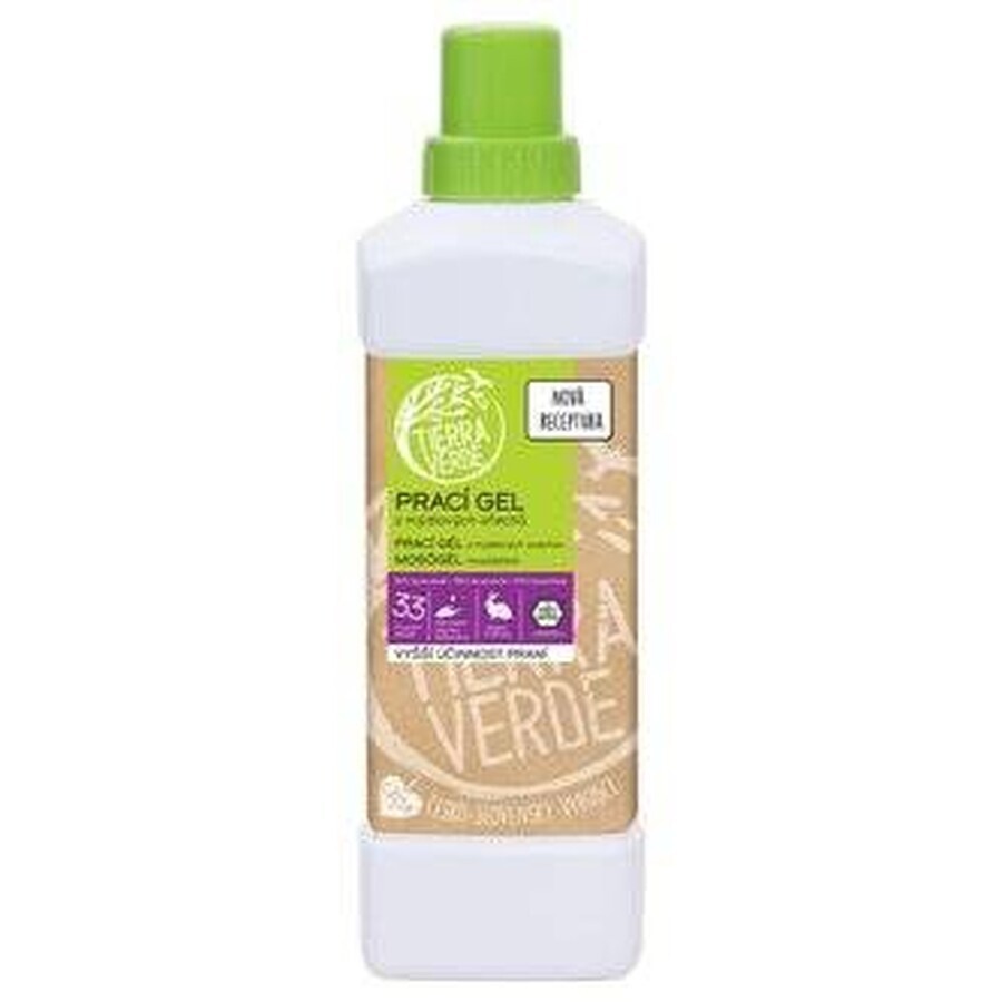 Tierra Verde Laundry Gel Lavender Lavender 1×1000 ml, laundry gel