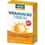 VITAR Vitamine D3 Forte 1000IU 1×90 tbl 1×90 tbl, een krachtige dosis zonnevitamine D3