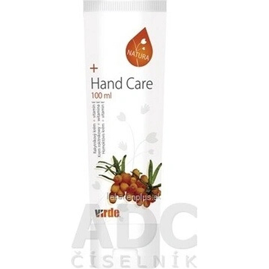 VIRDE HAND CARE CREAM 1×100 ml, handcrème