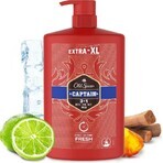 Old Spice SG 1l Captain 1×1000ml Captain 1l, shampooing et gel douche pour hommes