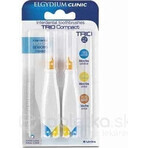 ELGYDIUM CLINIC Trio COMPACT - TRIO 2 perii interdentare în suport (2x albastru 1,9 mm+2x galben 2,5-2,2 mm+2x portocaliu 3,5-2,7 mm) 6 buc, 1x1 set