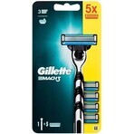 GILLETTE MACH3 SHAVER + 5NH Set 1×1, shaver + 5 replacement heads