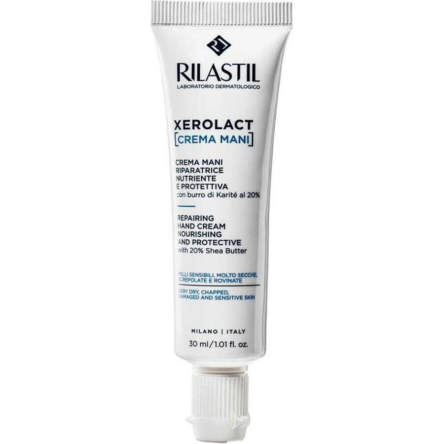 Rilastil Xerolact regenererende handcrème 1×30 ml, handcrème