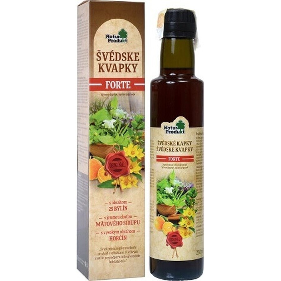 NaturProdukt SWEDISH CAPS 1×250 ml, supliment nutritiv