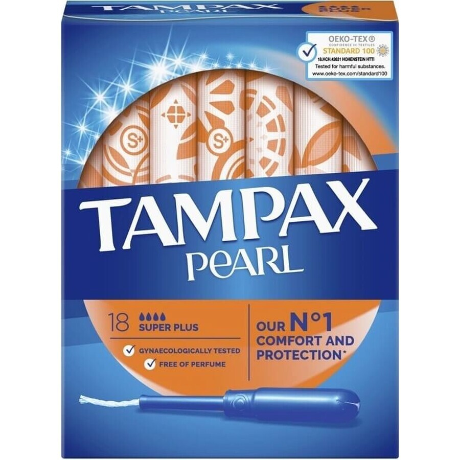 Tampax NON-PLASTIC Super Plus 18 Stück 1×18 Stück, Binden