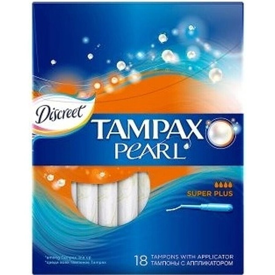 Tampax NON-PLASTIC Super Plus 18 Stück 1×18 Stück, Binden