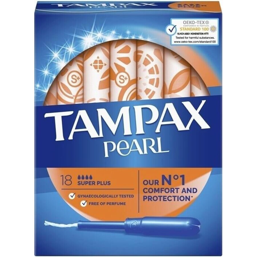 Tampax NON-PLASTIC Super Plus 18 Stück 1×18 Stück, Binden