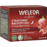 Weleda straffende Nachtcreme mit Granatapfel und Maca-Peptiden 1×1 St., Nachtcreme für das Gesicht