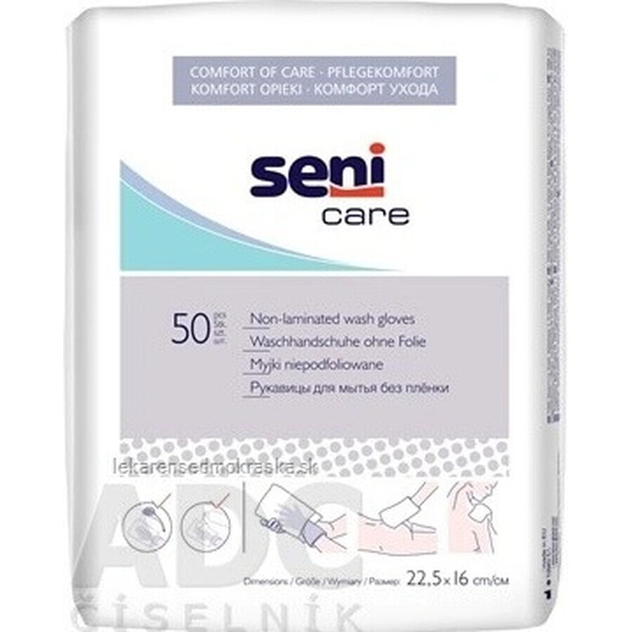 Seni Care Toalla higiénica sin película, no laminada 1x50 unid.