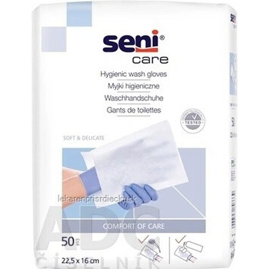 Seni Care Toalla higiénica sin película, no laminada 1x50 unid.