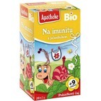 APOTHEKE TALK Für Immunität mit Erdbeeren Bio 20×1,5 g, Kräutertee, ab Ende des 9.