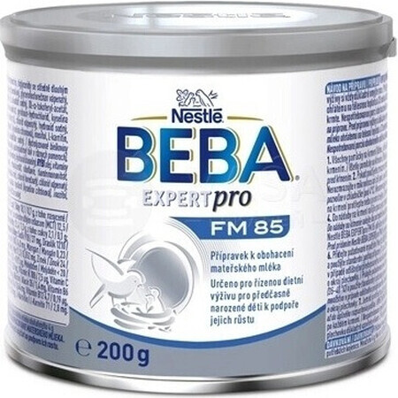 BEBA EXPERT pro FM 85 1×200 g, lapte special pentru bebeluși prematuri