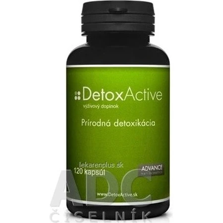 DetoxActive 120 cps - detox natural 1×120 cps, suplemento dietético