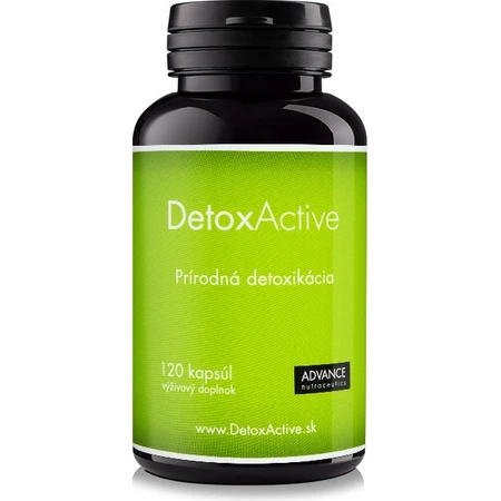 DetoxActive 120 cps - detox natural 1×120 cps, suplemento dietético