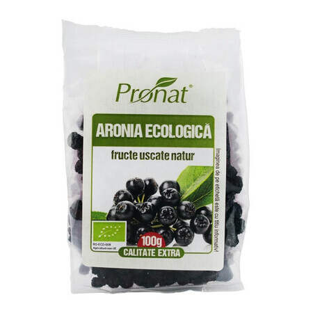 Aronia Trockenfrüchte Eco, 100 gr, Pronat