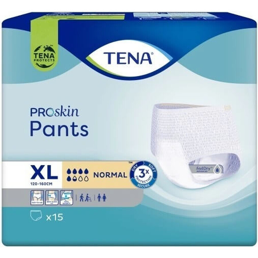 TENA Pantaloni Normal XL 1×15 buc