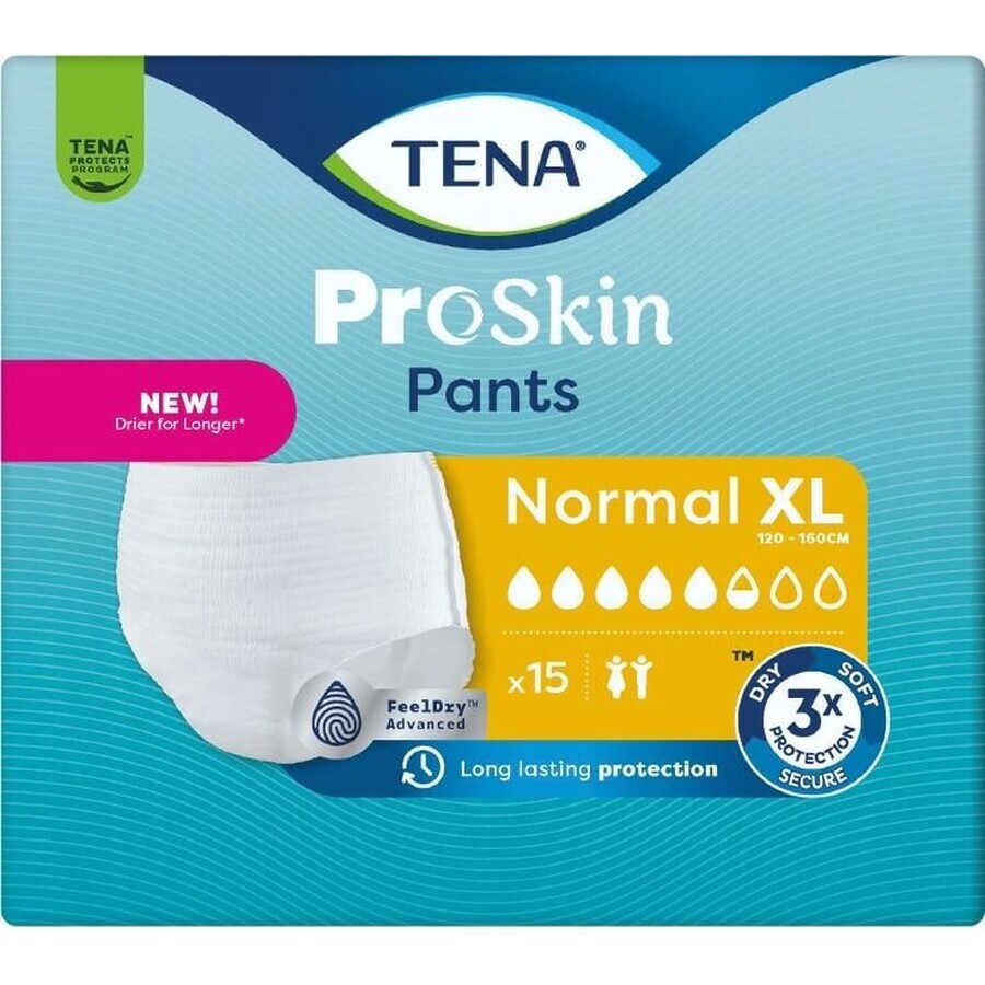 TENA Pantaloni Normal XL 1×15 buc