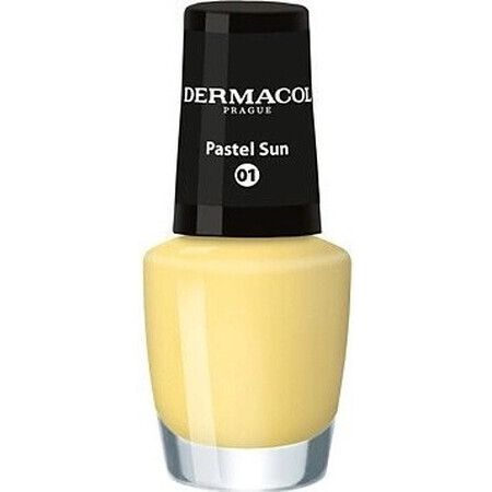 Dermacol Mini Pastel Sun Vernis à ongles No.01 1×5 ml vernis à ongles