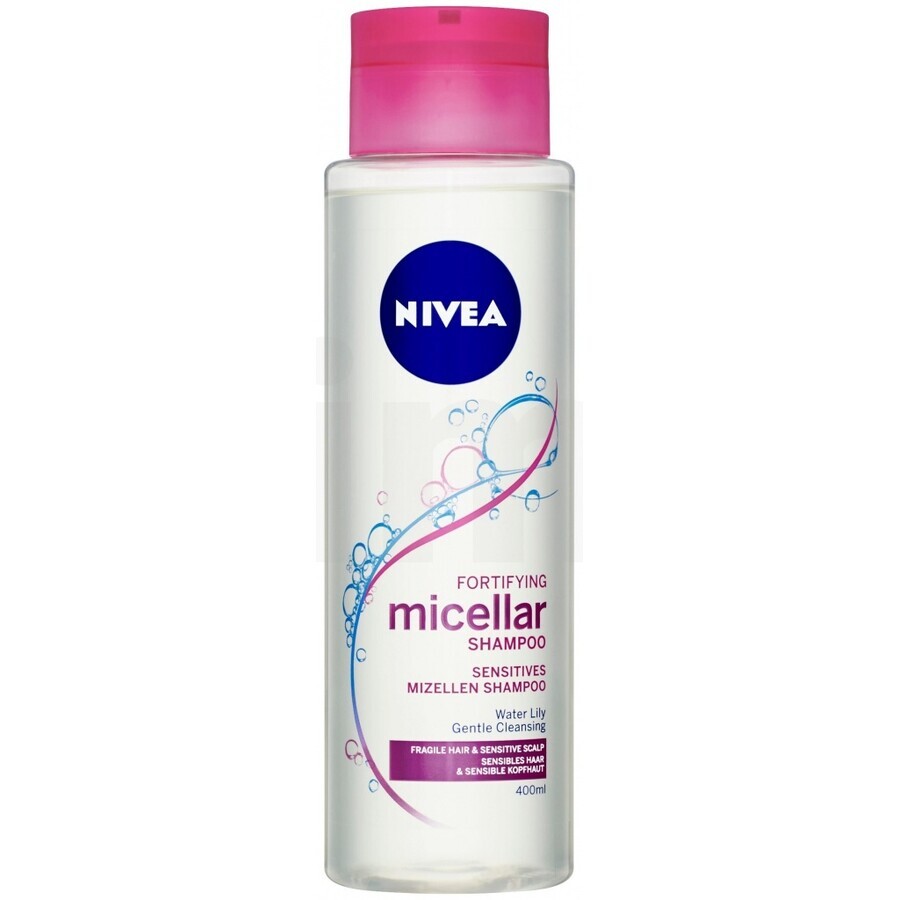 Nivea Șampon micelar de întărire 400ml 1×400 ml, șampon