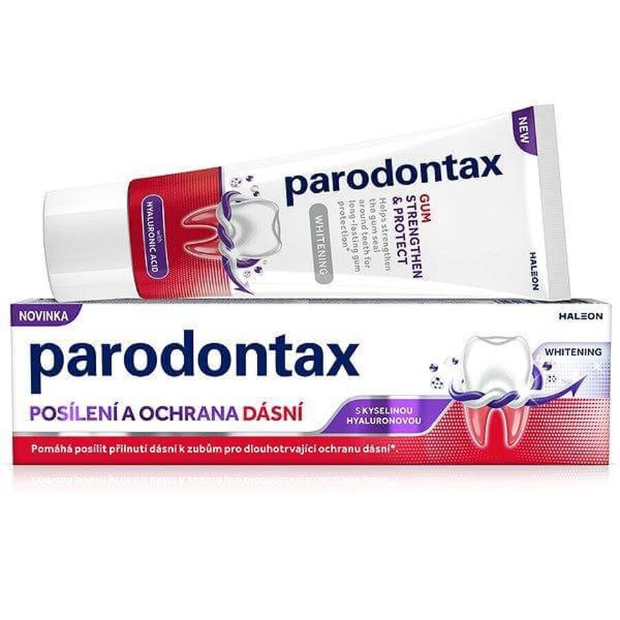 Parodontax Stärkung und Schutz des Zahnfleisches Whitening ZP 1×75 ml, , Zahnpasta