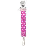 CHICCO Fopspeen Clip Fashion Girl 1×1 stuk, voor de meeste fopspenen