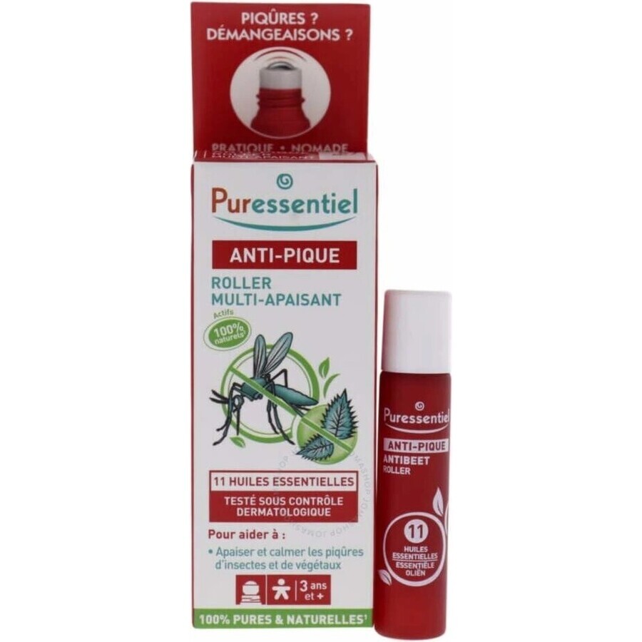 PURESSENTIEL Insect Sting Roller 1×5 ml, pentru înțepături de insecte