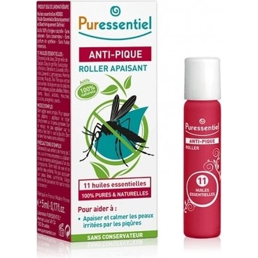 PURESSENTIEL Insect Sting Roller 1×5 ml, pentru înțepături de insecte