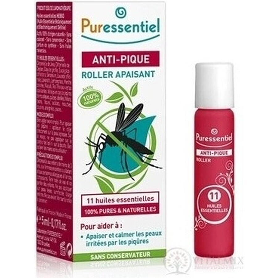 PURESSENTIEL Insect Sting Roller 1×5 ml, pentru înțepături de insecte