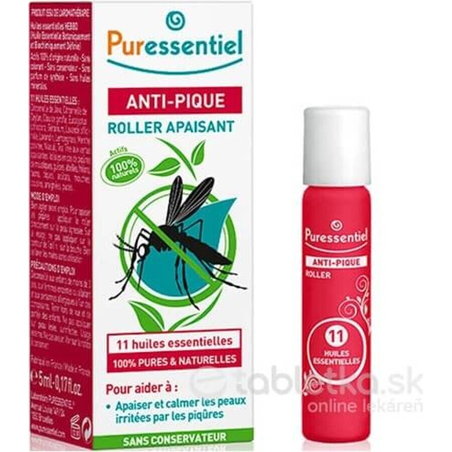 PURESSENTIEL Insect Sting Roller 1×5 ml, pentru înțepături de insecte