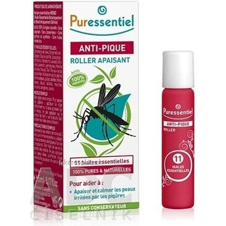 PURESSENTIEL Insect Sting Roller 1×5 ml, pentru înțepături de insecte