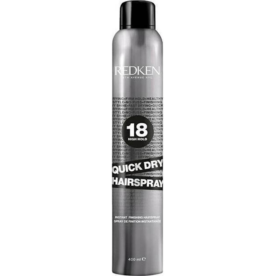 Redken Strong Hold Laca de fijación fuerte 1×400 ml, laca para el cabello