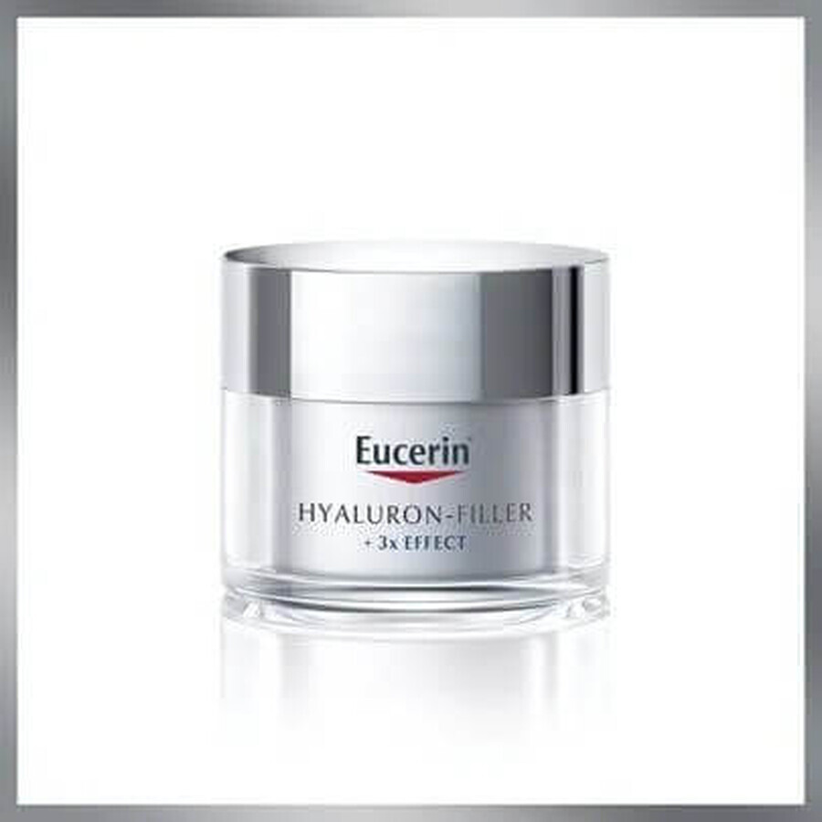 Eucerin HYALURON-FILLER crema de día antiarrugas 1×50 ml, crema para piel seca