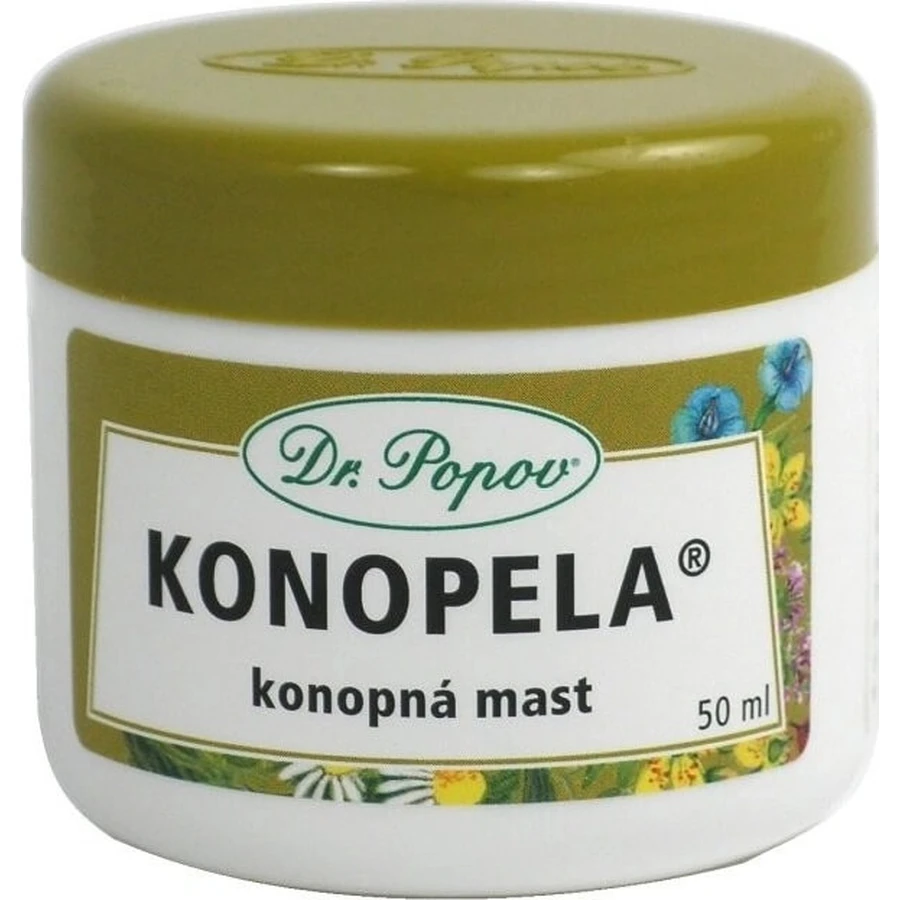 DR. POPOV KONOPELA Hanf-Salbe 1×50 ml, Hanf-Salbe