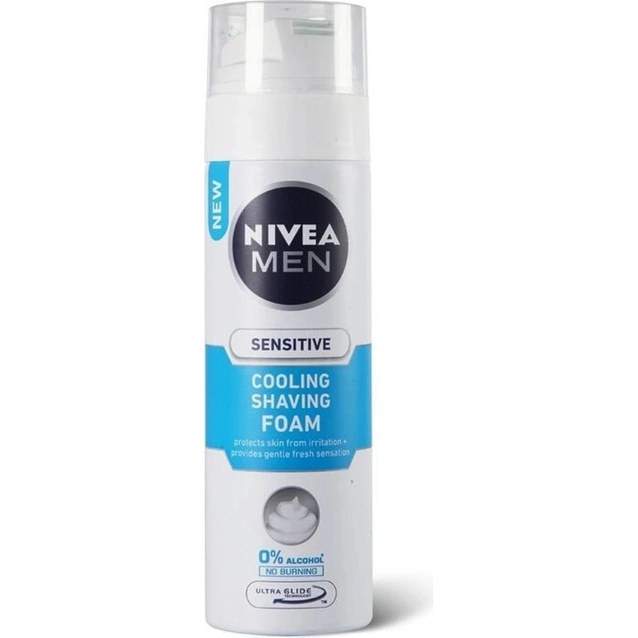 NIVEA MEN Sensitive Cooling 1×200 ml Rasierschaum