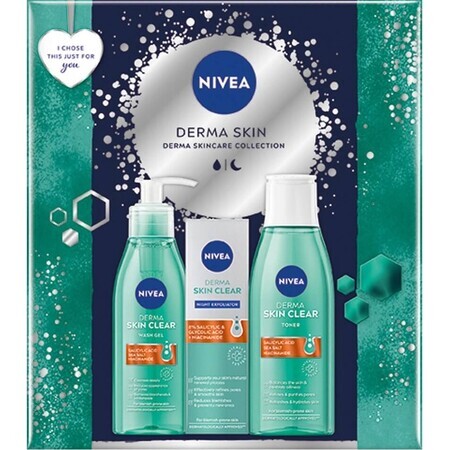 NIVEA BOX FACE DERMA 1×1 Stück, Geschenkpackung