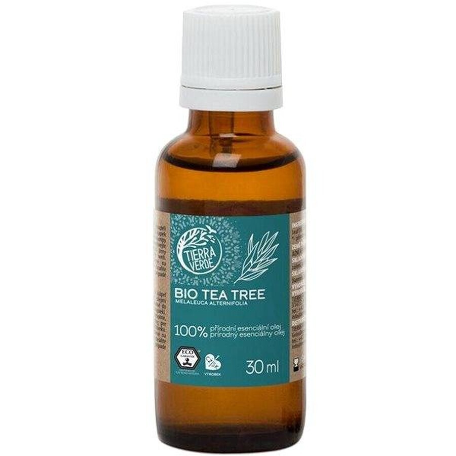 Tierra Verde Tea Tree Organic Essential Oil 30ml 1×1 pc, oil