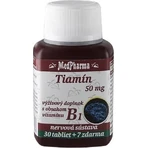 MedPharma TIAMINE 50 mg (vitamin B1) 1×67 tbl, 60+7 free