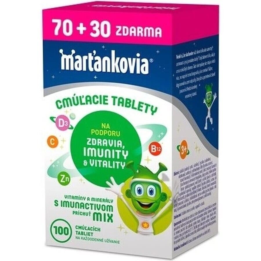 WALMARK Martian with Immunactiv 1×100 tbl, food supplement