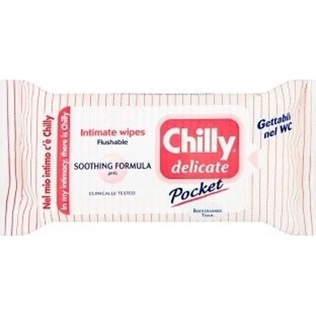 Chilly Gentle Wipes 1×12 stuks, ook voor de gevoelige huid