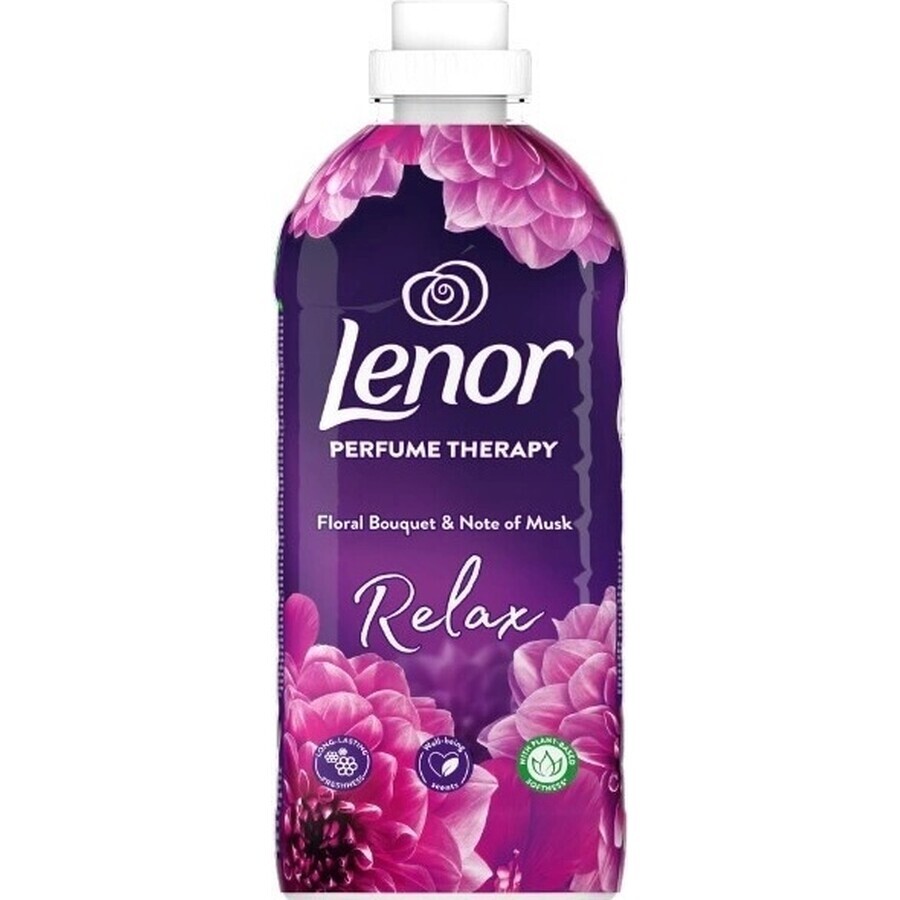 Lenor wasverzachter 925ml, 37 wasbeurten Bloemenboeket & muskusnoot 1×925 ml, wasverzachter