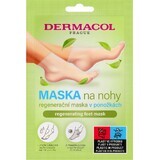 Dermacol Regenerating foot mask in socks 1×1 pc, foot mask