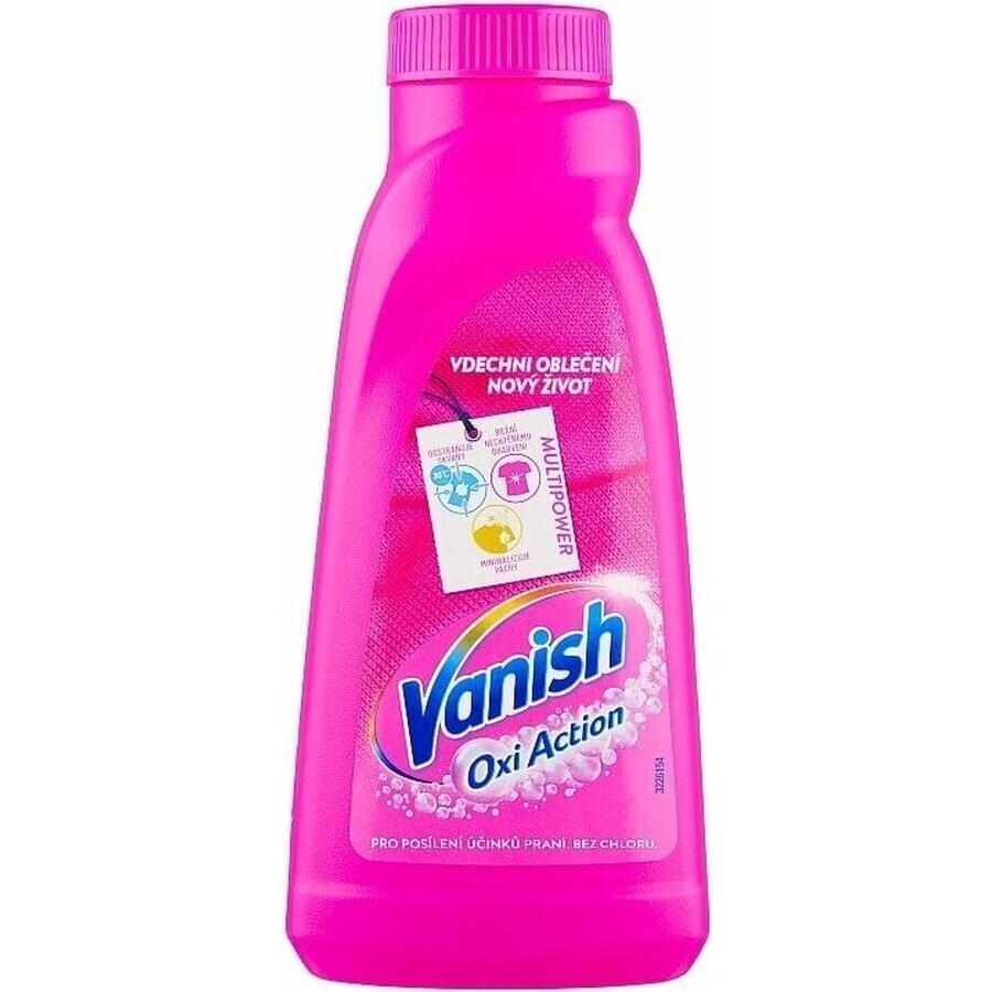 Vanish Oxi Pink 1×500 ml, detergente