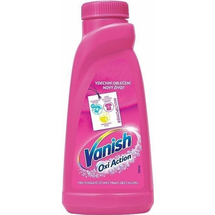 Vanish Oxi Pink 1×500 ml, detergente