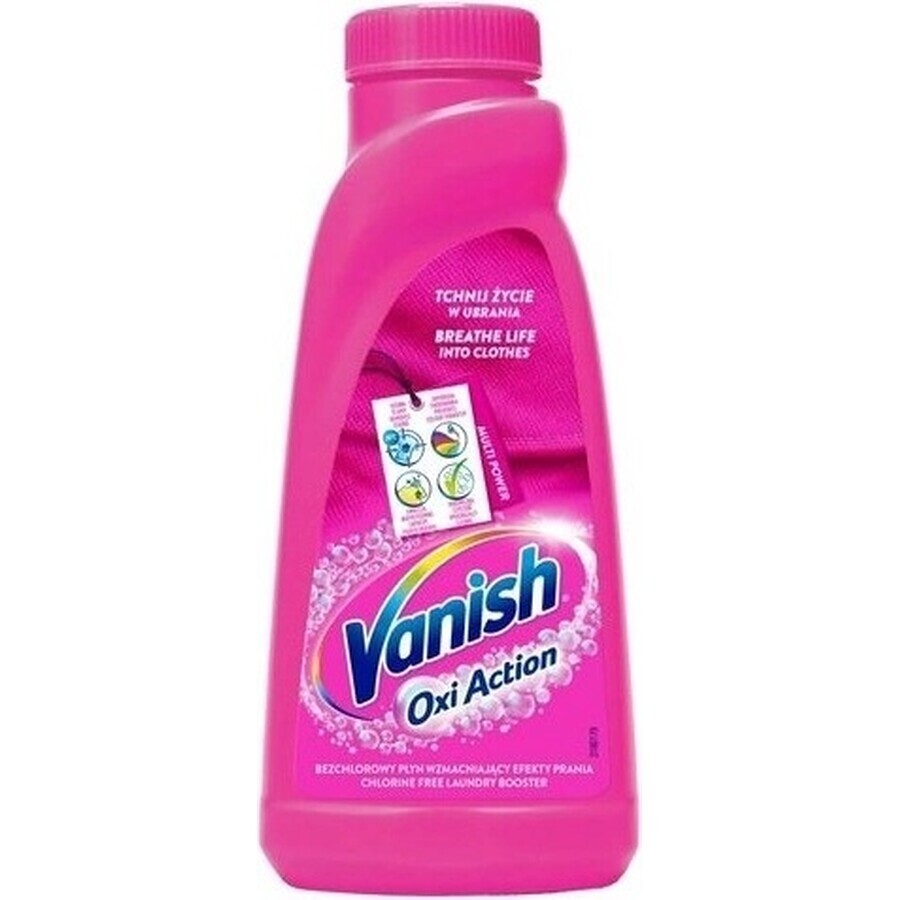 Vanish Oxi Pink 1×500 ml, detergente