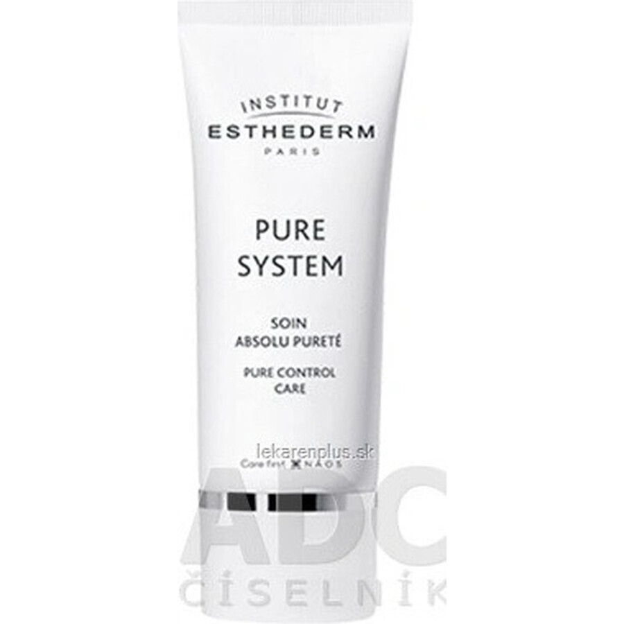 Institut Esthederm Institut Esthederm Pure Control Care Cream 50 ml 1×50 ml 1×50 ml, crème pour peaux grasses