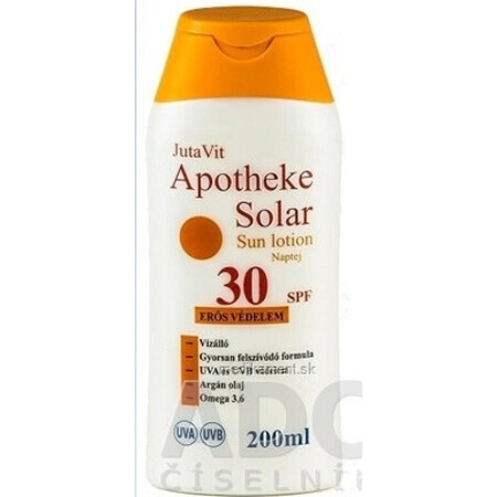 JutaVit Apotheke Apotheke Solar Sun Lotion 30 SPF Sonnenlotion 1x200 ml