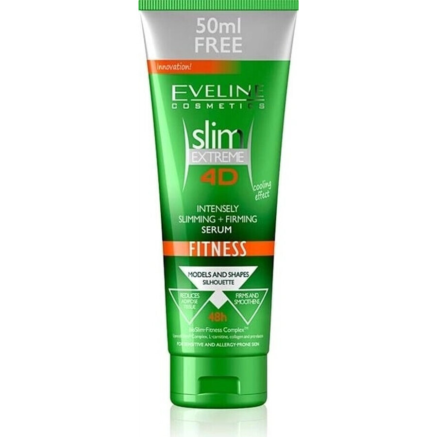 EVELINE SLIM 4D Fitness Sérum intensif amincissant et raffermissant 250ml 1×250 ml, sérum