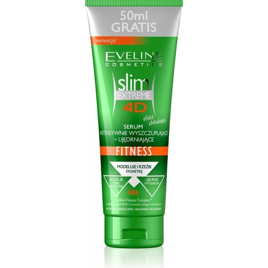 EVELINE SLIM 4D Fitness Sérum intensif amincissant et raffermissant 250ml 1×250 ml, sérum