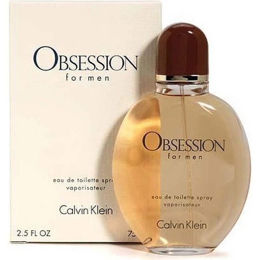 Calvin Klein Obsession Men Edt 200ml 1×200 ml, Eau de Toilette